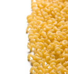 Pasta isolated on a white background