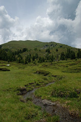 Fototapeta premium Krajobraz przy Nockalmstrasse, Karyntia, Austria