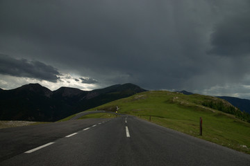 Nockalmstrasse, Kärnten, Österreich