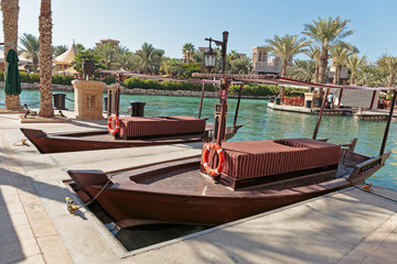 A general view of the world's first seven stars luxury hotel Bur