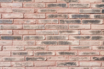 Brick wall texture pattern or brick wall background for interior or exterior design with copy space for text or image.