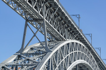 Ponte Dom Luis I. in Porto, Portugal