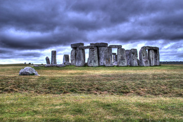 Stormy Sky Stonehenge