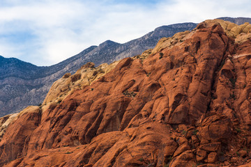 Red Rock Canyon in Nevada, USA.