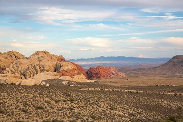 Red Rock Canyon in Nevada, USA.