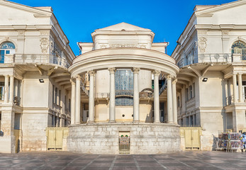 Fototapeta na wymiar Palace of Children and Youth Creativity, landmark in Sevastopol,