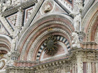 Details of Siena Cathedral