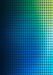 pattern of blue-green rectangles with rounded corners