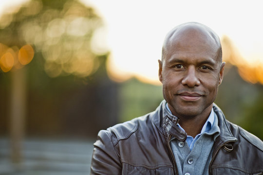 Man standing in park