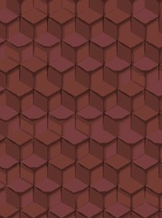 abstract background hexagonal technology illustration for print