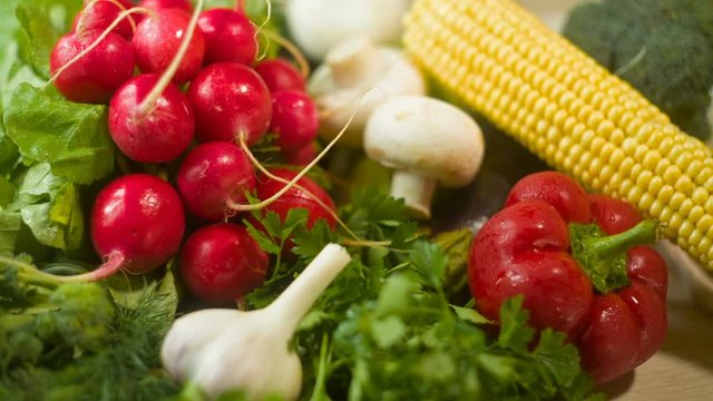 Arrangement of Vegetables