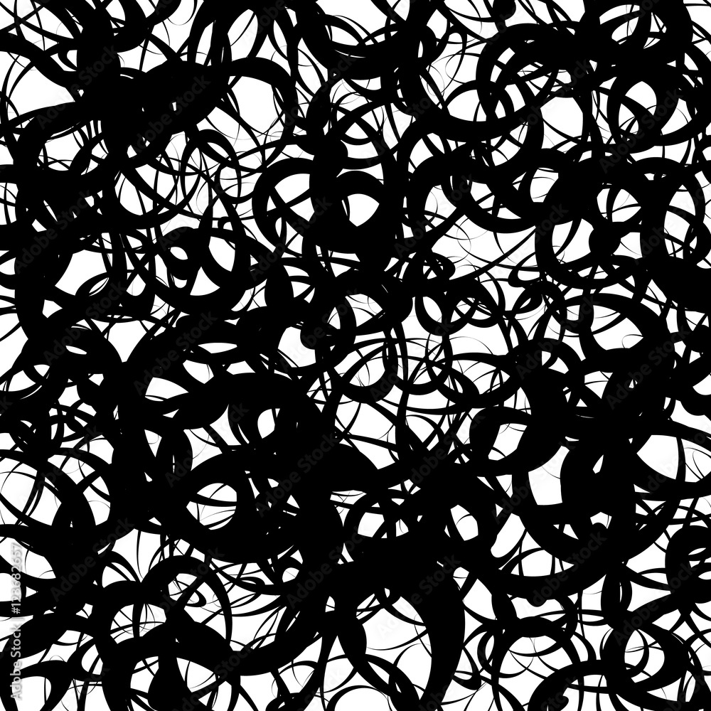 Leinwandbilder Abstract artistic texture / pattern with wriggling lines