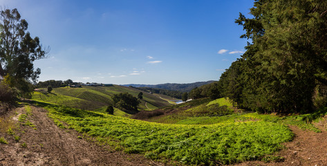 Panorama of the Adelaid Hills, Australia