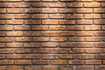 Brick wall texture pattern or brick wall background for interior or exterior design with copy space for text or image.