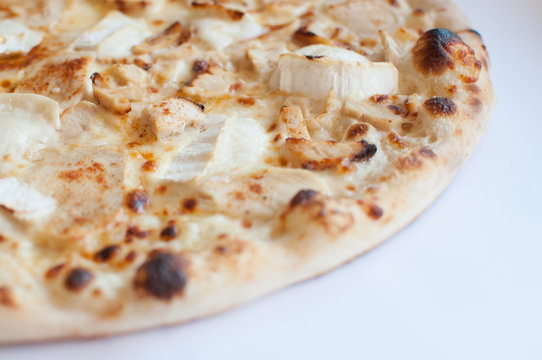 Pizza poulet ch&egrave;vre miel