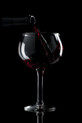 Elegant Wine Pour