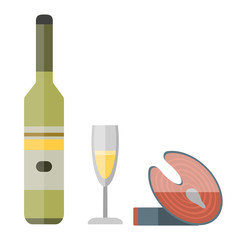 Alcohol drink bottle