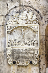 Relief am Regensburger Dom St. Peter