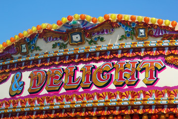 Abstract carousel Beach Scene