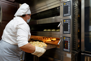 confectionery factory. production of confectionery. pastries, marshmallows, sweets
