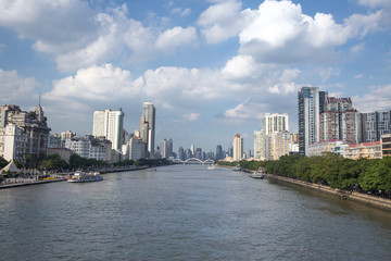Fototapeta premium river in the city