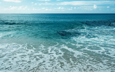 Ocean water foam background