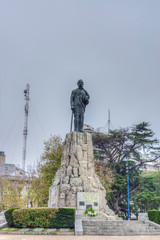 Fototapeta premium San Martin Monument in Mar del Plata, Argentina
