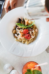 seafood pasta
