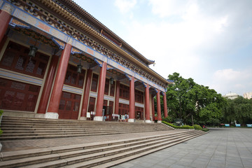 Sun yat sen memorial hall in guangzhou china. © Yan