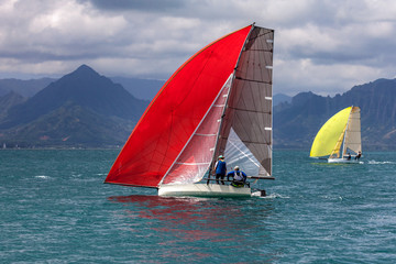 yacht racing Hawaii