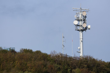 Sendemast auf dem Peterskopf