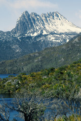 Cradle mountain in Tasmania