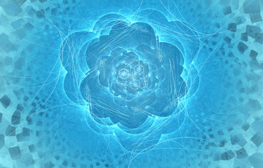 Abstract fractal background