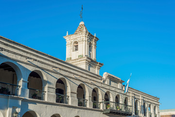 Fototapeta na wymiar The Salta Cabildo in Salta, Argentina