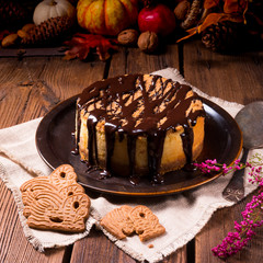 chocolate cheesecake