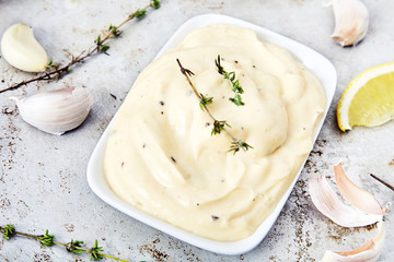 Hollandaise homemade sauce