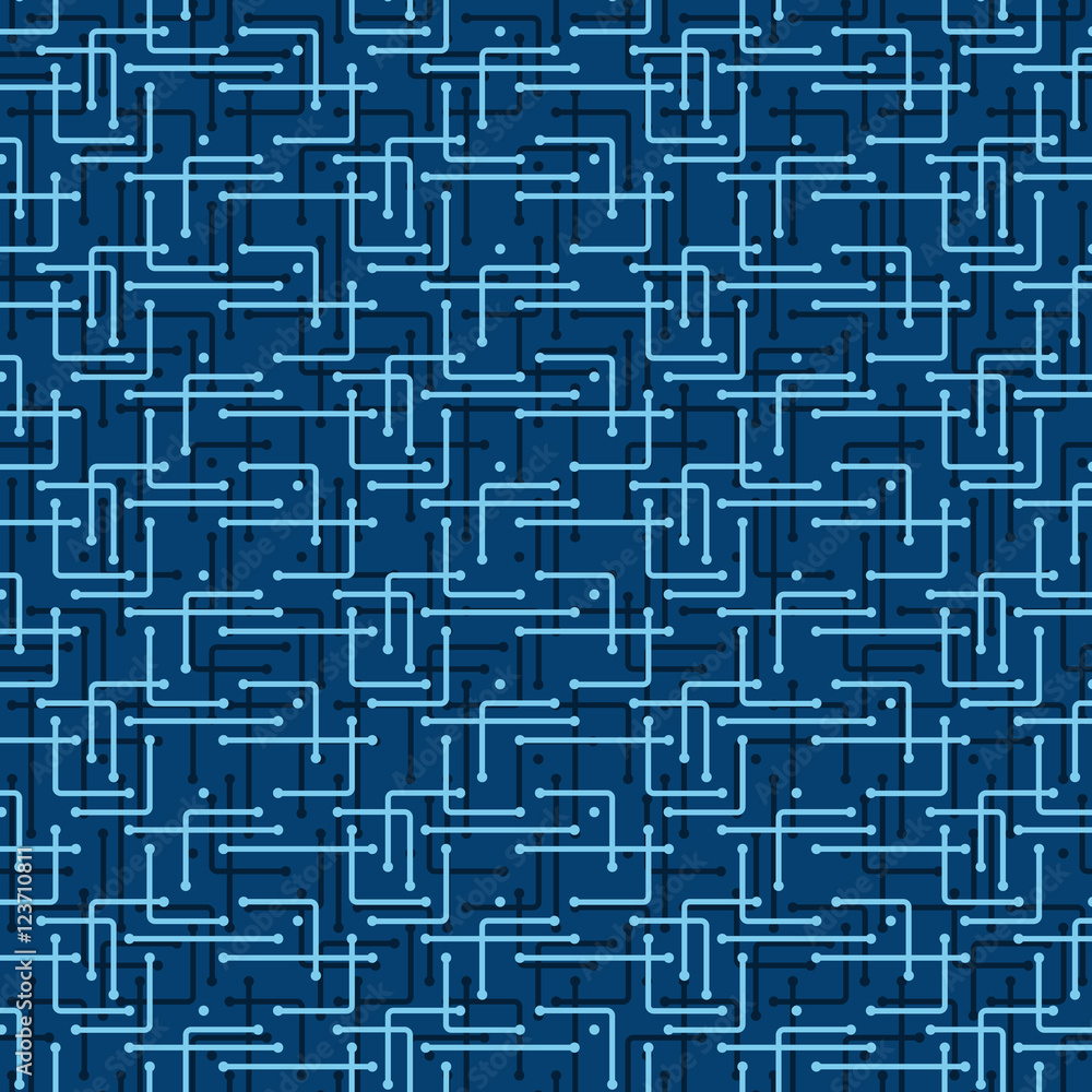 Poster networks, connections - mesh pattern - abstract vector background
