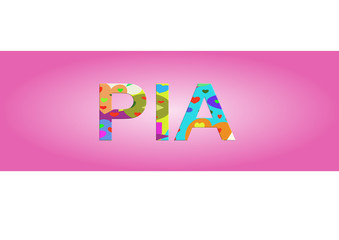 Vorname Pia, Grafik 