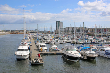 Fototapeta premium Swansea Marina, Wales