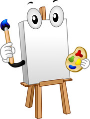 Mascot Canvass Paint