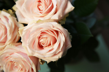 Obraz premium Pink Roses Bouquet