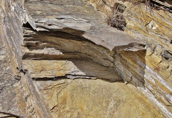 Felsschiefer, Wallis