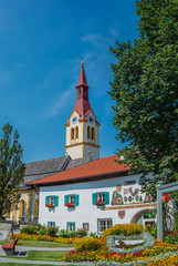 Fototapeta na wymiar Saint Agidius in Igls, near Innsbruck, Austria.