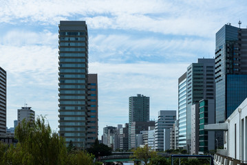 Obraz premium 品川の都市風景