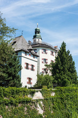Fototapeta na wymiar Ambras Castle near Innsbruck, Austria.