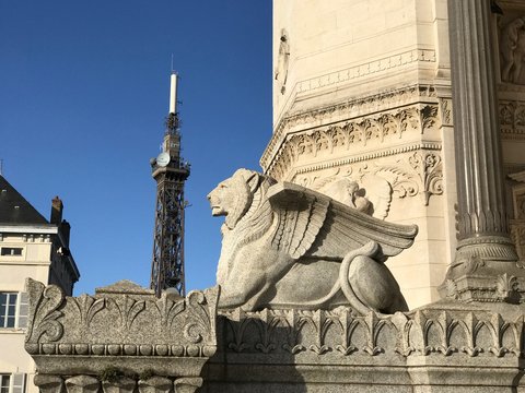 Basilique Notre Dame de Fourri&egrave;re - Sphinx