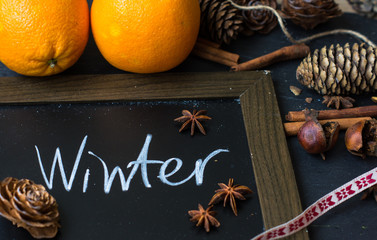 Christmas time spices