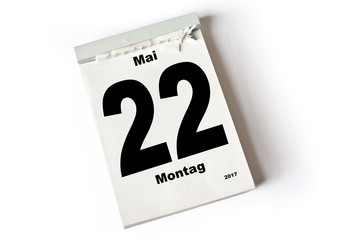 22. Mai 2017