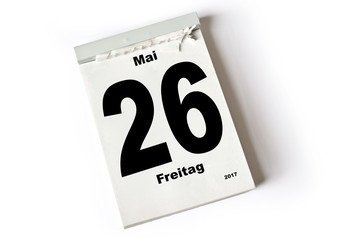 26. Mai 2017
