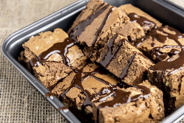 Homemade brownie
